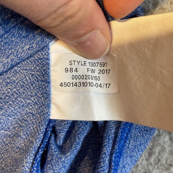 Under Armour Womens Activewear Sweater Small 1/4 Zip Collared Blue Lightweight - Picture 10 of 16